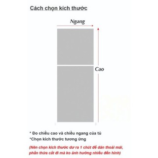 Tranh dán tủ lạnh cốc nước chanh