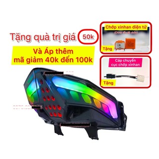    Hàng LOẠI 1   Đèn hậu Audi Vario 150 125 2024 Honda đuôi lái stop click vario125 vario150 7 màu shark power xinhan 