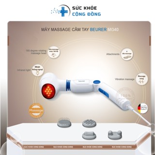 Máy Massage Cầm Tay Có Đèn Hồng Ngoại Beurer MG40