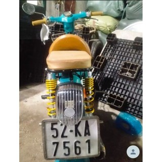 Bộ đèn hậu xe CUB đời mới ( chụp đèn màu trắng ).