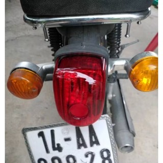 Bộ đèn hậu xe CUB đời mới ( chụp đèn màu đỏ ).