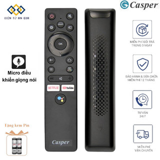  Điều khiển GIỌNG NÓI VOICE tivi CASPER cong HÀNG MỚI + TẶNG SẴN PIN