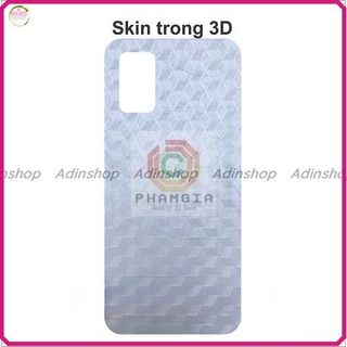 Miếng dán mặt lưng skin carbon Samsung A03s