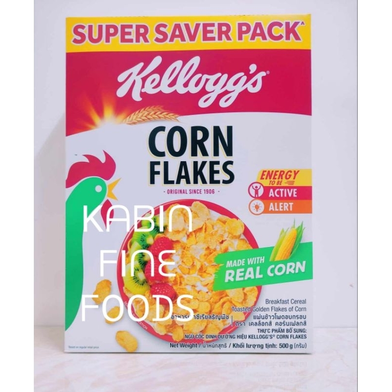 Bột Ngũ Cốc Dinh Dưỡng Corn Flakes Kelloggs Hộp 500g