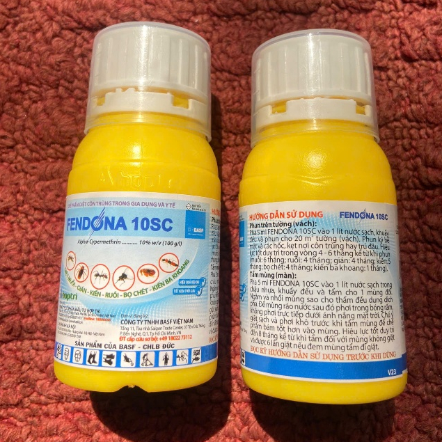 Thuốc diệt muỗi, ruồi, kiến, gián...- Fedona 10SC 50ml