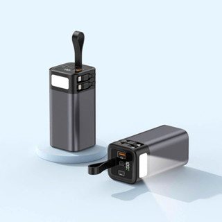 Box sạc dự phòng 4cell 21700 22.5w vỏ nhôm ( có dây sạc )