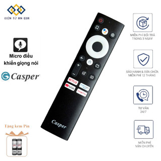  Điều khiển GIỌNG NÓI VOICE tivi CASPER HÀNG MỚI + TẶNG SẴN PIN