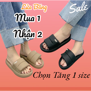 Dép Lê nữ quai ngang dán Min MIN quai phồng 996 và quai Miu nơ 212 (Chọn tăng 1 size)