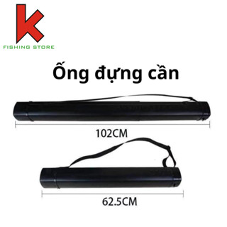 Ống đựng cần nhiều khúc , điều chỉnh được độ dài đựng cần câu 3 4 5 khúc có quai đeo