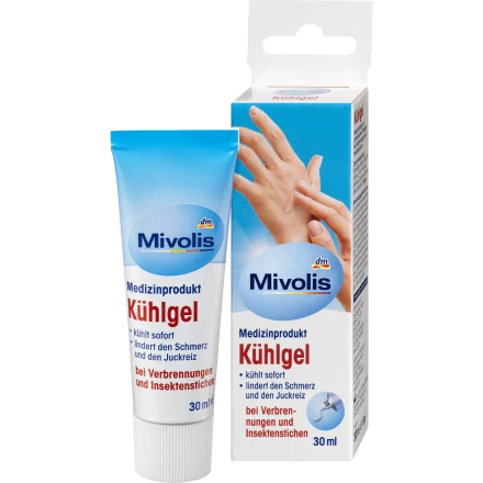 Kem bôi vết bỏng, cháy nắng, côn trùng, muỗi đốt Mivolis CAO CẤP CHUẨN ĐỨC- Nguồn hàng Đức