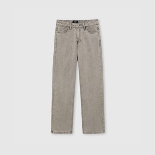 Quần Jean nam ROWAY Denim cotton, RELAXED FIT  | Xám Bạc