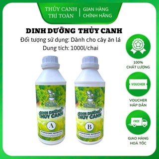 Dinh dưỡng thủy canh Trí Toàn dùng cho rau ăn lá