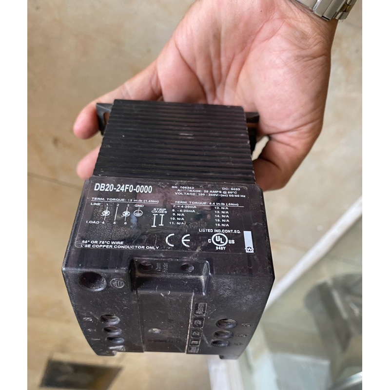 DB20-24F0-0000 /DB20-60F0-0000 /BỘ ĐIỀU KHIỂN ĐIỆN WATLOW DIN-A-MITE  New 90%