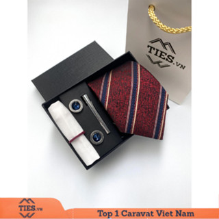 26+ Set Quà Tặng Cà Vạt 4 Món Sang Trọng, Lịch Sự Dành Tặng Bạn Trai, Bố, Đồng Nghiệp, Sếp