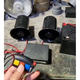  Còi basuri đôi 2 kèn Nguồn 12v 158 bài 