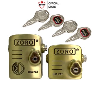 Ổ khóa chụp báo động chống trộm ZORO - chống cắt toàn diện,bảo vệ khoen cửa - âm thanh hú to rõ