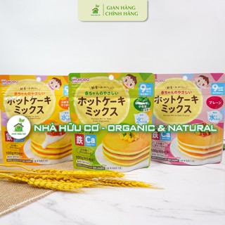  Bột làm bánh Pancake Hotcake WAKODO Nhật Bản cho bé từ 9m+ 100gr - Nhà hữu cơ 