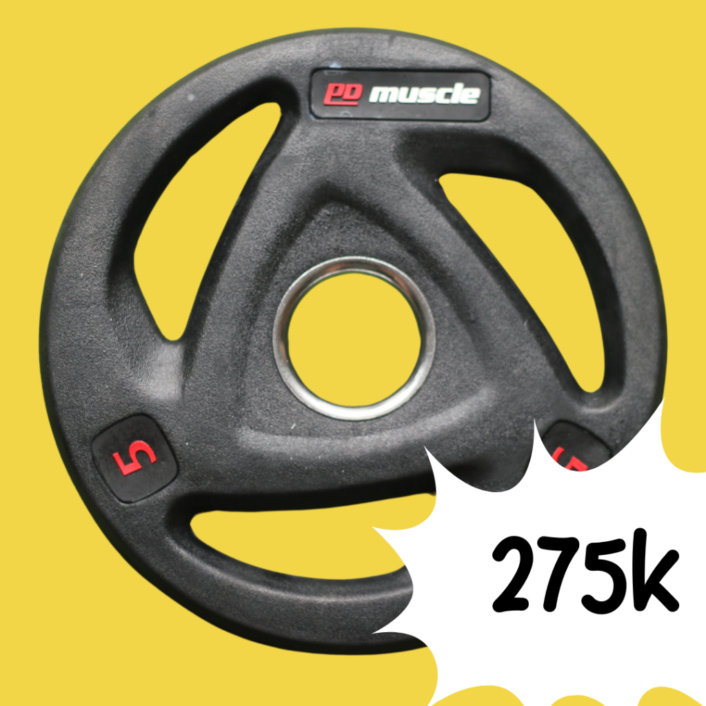 Tạ đĩa cao su PD Muscle 5Kg