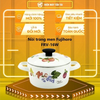 Frv-16w - nồi tráng men 1.4 lít fujihoro frv-16w - bảo hành chính hãng