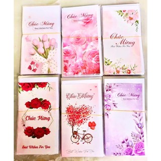 thiệp chúc mừng, bưu thiếp, thiệp ghi lời chúc
