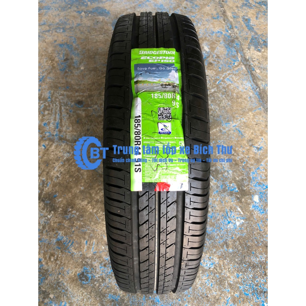Lốp Bridgestone 185/80R14 EP150 Date 2023 Cửa Hàng Lốp Bích Thư, Lốp Xe Bền Bỉ, Chất Lượng Cao,  An Toàn