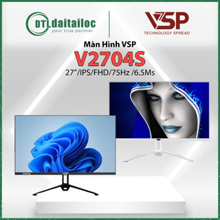  Màn Hình VSP V2704S  27" IPS FullHd 75Hz 6.5ms | Chính Hãng | Bảo hành 36 tháng 