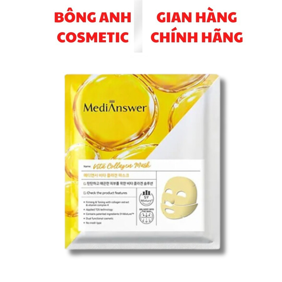Mặt nạ thạch Collagen, Medi Answer Vita Collagen Mask 37g -
