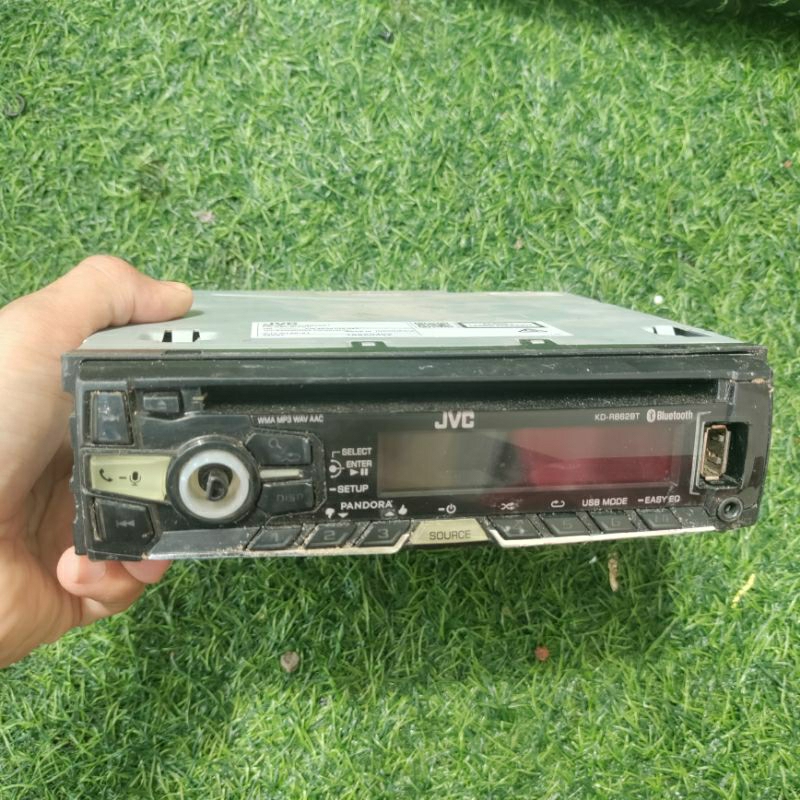 Đầu cd ô tô jvc nguyên tem hình thức như hình