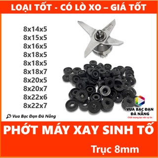 Phớt phốt cao su lò xo máy xay sinh tố công nghiệp trục 8mm chịu nhiệt loại tốt - Vua Bạc Đạn Shop