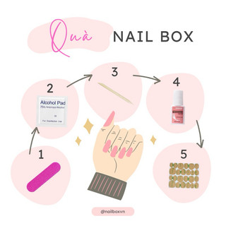 Nail Box Móng Úp Mắt Mèo Kim Cương Gắn Đá