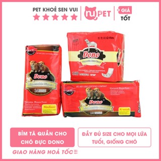 Bỉm tã quần cho chó đực Dono lẻ 1 miếng