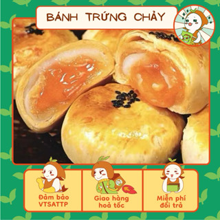Combo Cái Bánh Trứng Chảy Ngàn Lớp, Bánh Trứng Muối, Bánh Pía. Ăn Vặt Nhà Mầm
