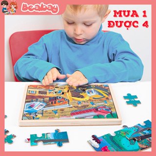 Đồ chơi thông minh xếp hình cho bé, trò chơi trí tuệ ghép hình tư duy dành cho trẻ em từ 3 4 5 6 tuổi