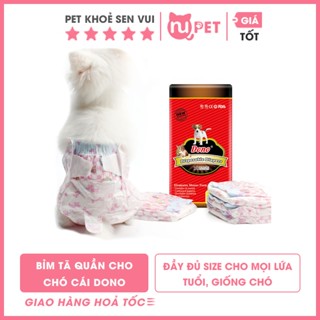 Tã bỉm quần vệ sinh cho chó cái Dono lẻ 1 miếng