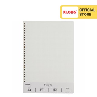  Ruột sổ còng Dot Grid KLONG A4 120 76 - 100 tờ  200 trang ; MS: 557 
