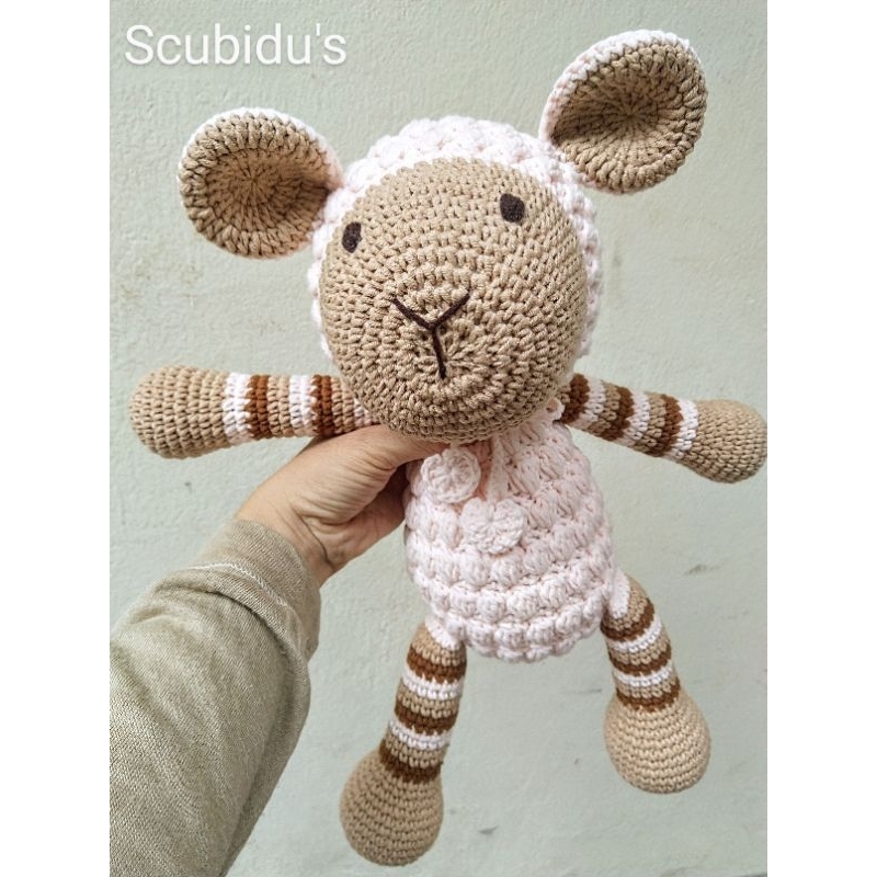 Thú bông cừu len handmade cực xinh