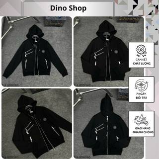 Áo Khoác Phi Líp Nam Phối Khóa Ngực Cực Chất - Áo Khoác Nam Phi Líp Mix Khóa Siêu Đẹp