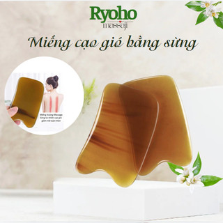 Cạo gió guasha bằng sừng Ryoho giảm mỡ săn cơ đẹp tự nhiên