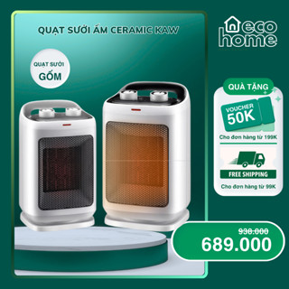  Đèn sưởi mini Ceramic K3000 Quạt sưởi trong phòng - Công Suất 1500 làm ấm nhanh Sưởi Gốm tự ngắt 