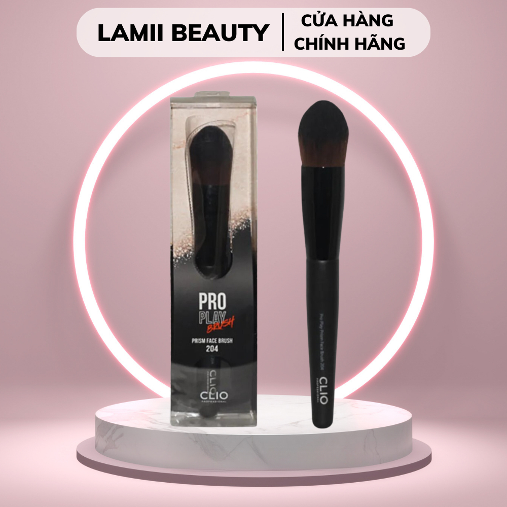 Cọ phấn má hồng + Highlight Clio Prism Face Brush 204