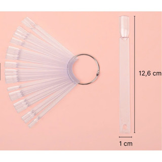 Que móng vuông 50 que 3 màu trong,đục,đen học nail, lên mẫu nail