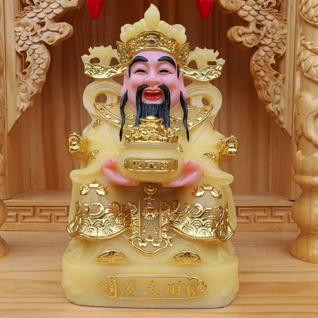 [HÀNG NHẬP KHẨU QUÁ ĐẸP] Ông Thần Tiền Thần Phát 8in Cao 20cm Bán Rất Chạy