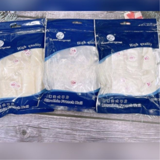 Móng nối mỹ siêu đẹp bịch 550 móng đủ size