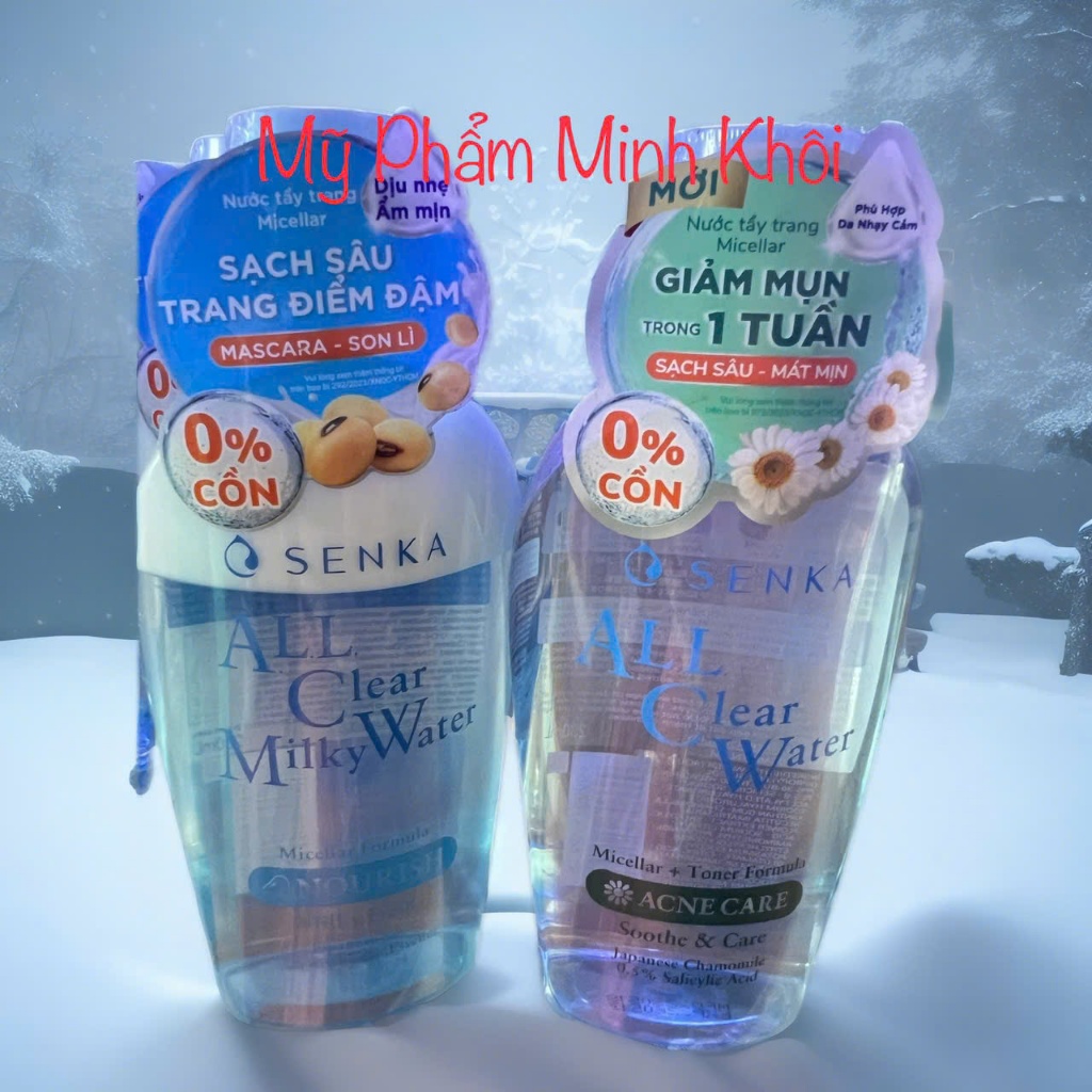 Nước tẩy trang SENKA 230ml chính hãng