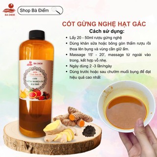 Combo Muối Chườm Thảo Dược + Rượu Gừng Nghệ Gấc Body, Muối Chườm Thảo Dược Giảm Eo Sau Sinh