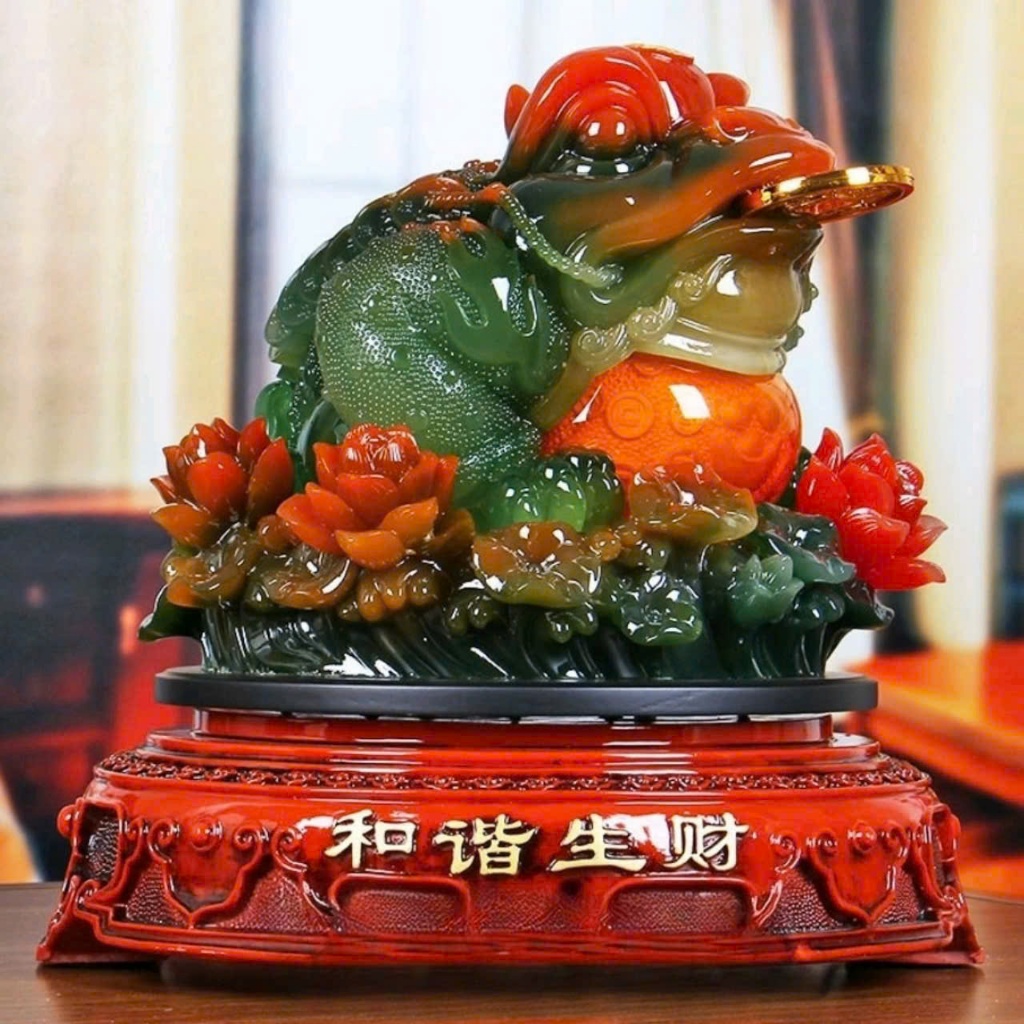 [SaLe Mẫu Bán Cực Chạy] Thềm Thừ Phong Thuỷ Cao 28cm To Đẹp Hàng Nhập Khẩu Cao Cấp (Đặt Bàn Thờ Thần Tài ,Quà Tặng)