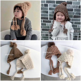 [Ảnh thật] MŨ LEN PHONG CÁCH HÀN QUỐC CHO BÉ GÁI VÀ BÉ TRAI PHÙ HỢP BÉ TỪ GẦN 2 TUỔI TỚI 5 TUỔI