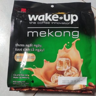 Cà phê sữa hoà tan Wake Up Mekong (24gói× 18g)