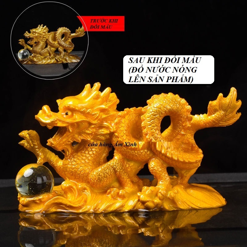 Đồ chơi bàn trà đổi mầu (Long châu nhả ngọc)