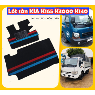 Lót sàn cao su cắt sẵn xe tải KIA K3000 K165 K190 K140 chuẩn đẹp